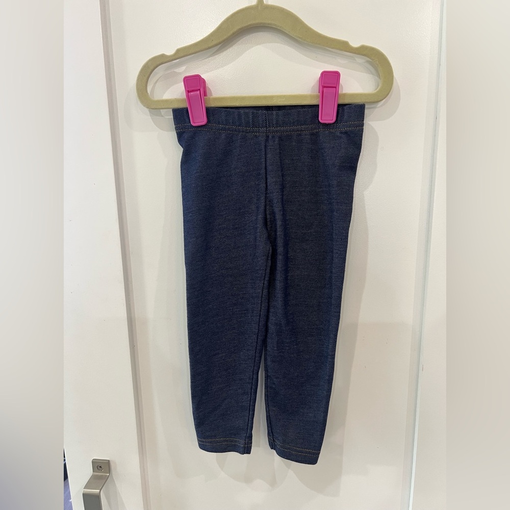 Girls leggings size 2t Blue Leggings